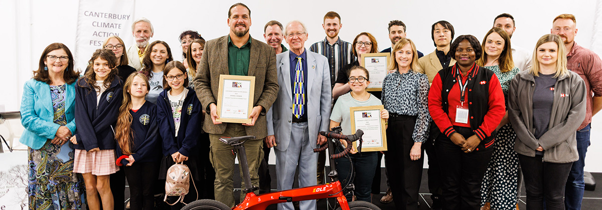 Image for Winners of Canterbury’s first Climate Action Awards announced