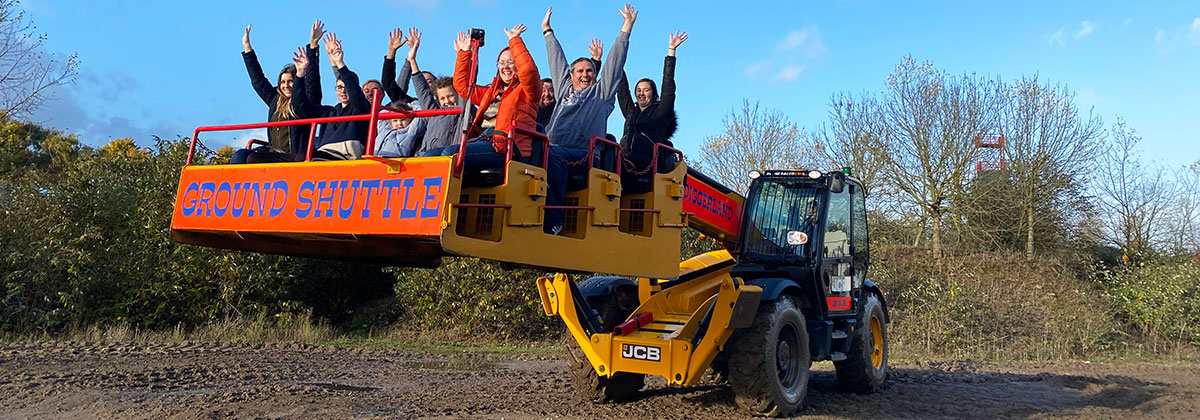 Image for Win a FREE family ticket for 4 to visit Diggerland!