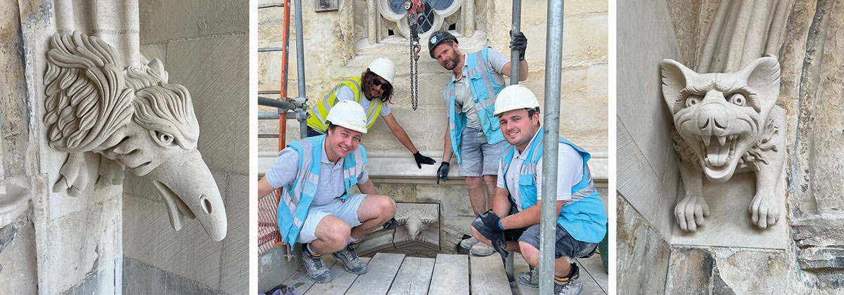 Image for Four New Grotesques Unveiled at Canterbury Cathedral