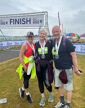 Image for CooperBurnett Team Walks 500km For Demelza