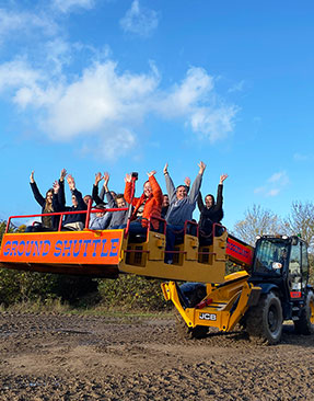 Image for Win a FREE family ticket for 4 to visit Diggerland!