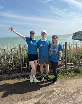 Image for TeamCB Completes Charity Challenge To Walk 10 Marathons In A Day