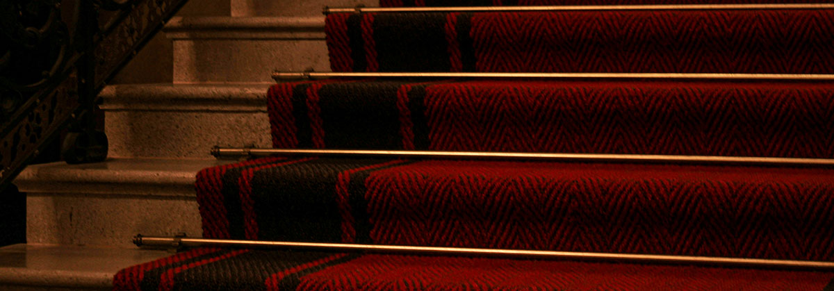 Image for Why Herringbone Carpets Work So Well in Narrow Homes