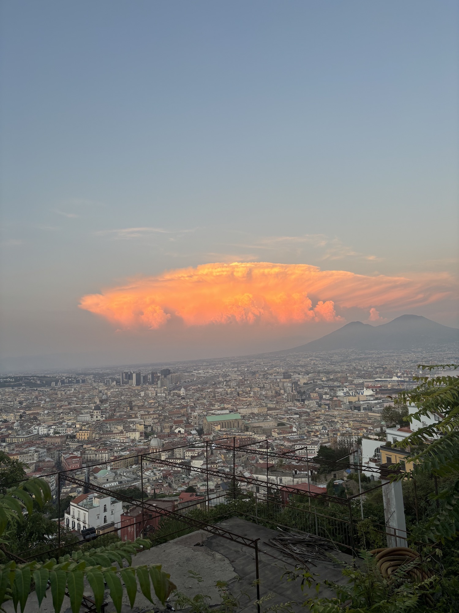Naples from above